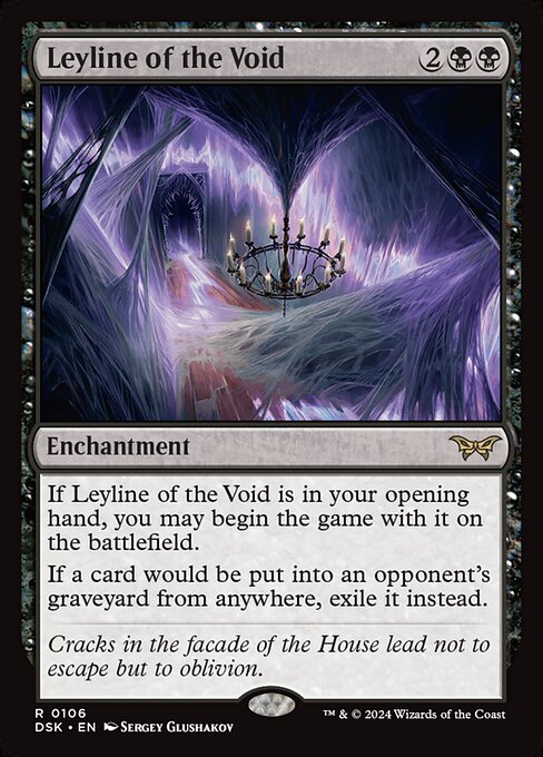 Leyline of the Void (DSK) — Foil
