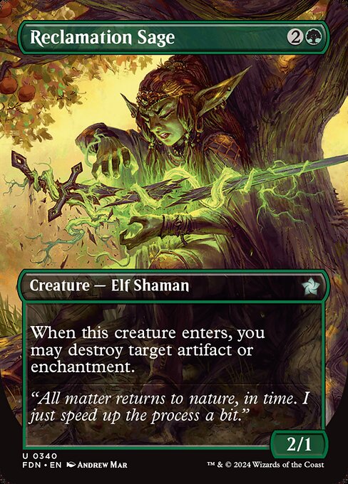 Reclamation Sage (FDN) — Nonfoil
