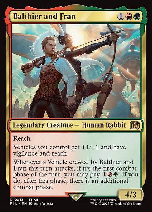 Balthier and Fran (FIN) — Nonfoil
