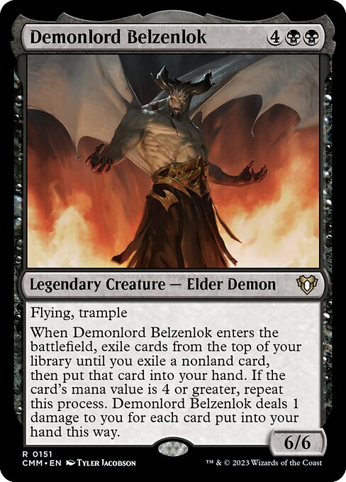 Demonlord Belzenlok (CMM) — Nonfoil