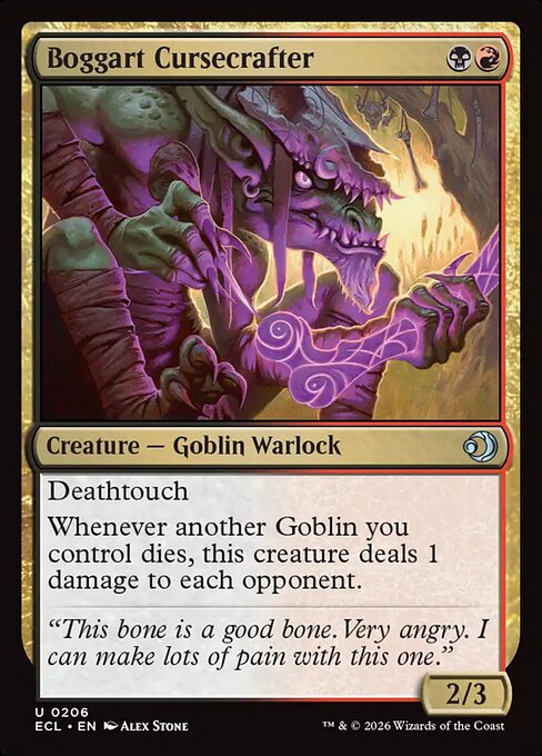 Boggart Cursecrafter (ECL) — Foil