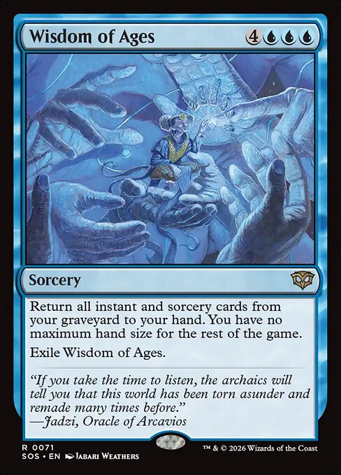 Wisdom of Ages (SOS) — Nonfoil