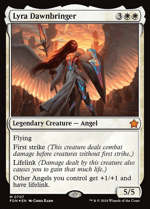 Lyra Dawnbringer (FDN) — Foil