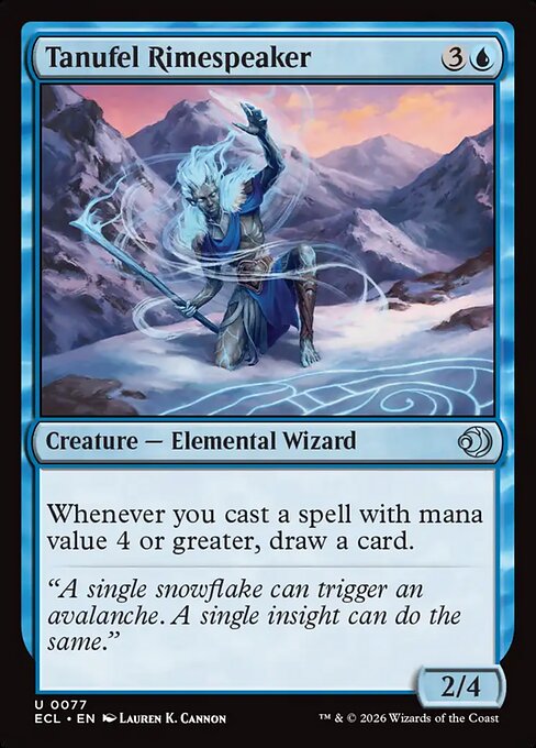 Tanufel Rimespeaker (ECL) — Nonfoil