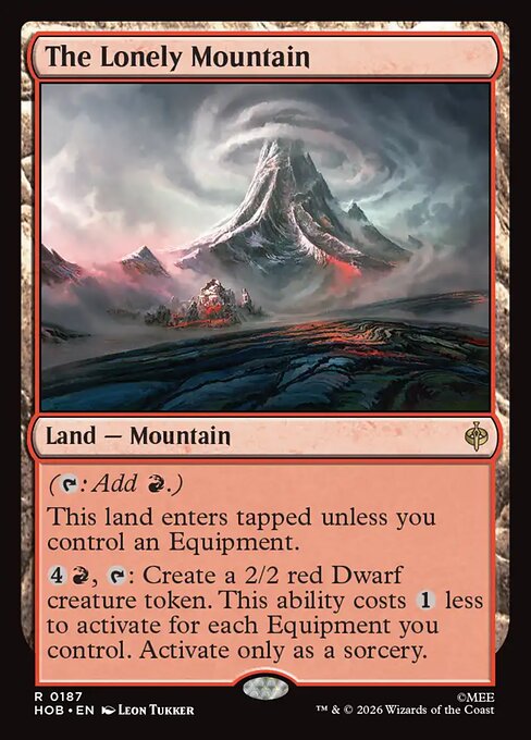 The Lonely Mountain (HOB) — Foil