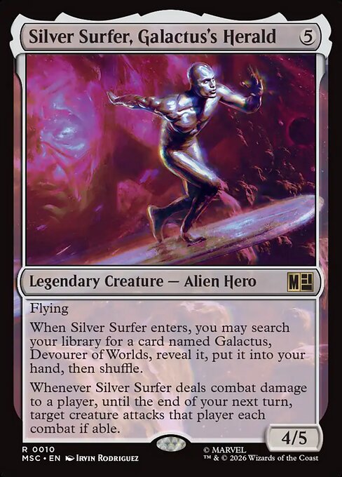 Silver Surfer, Galactus's Herald (MSC) — Nonfoil