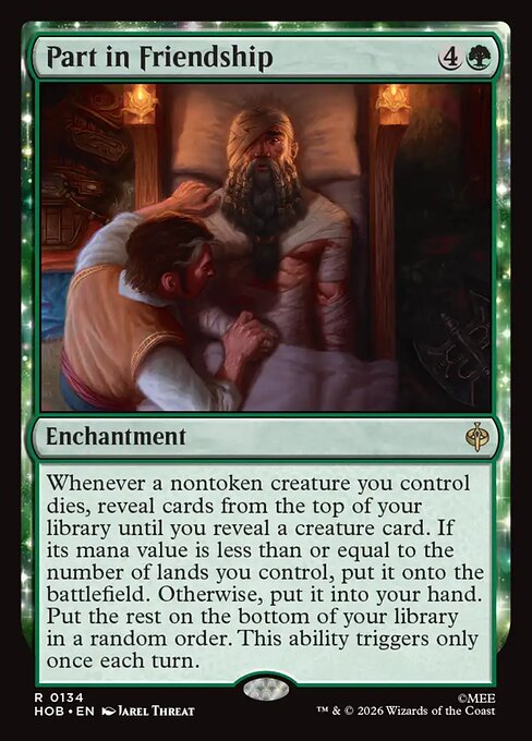 Part in Friendship (HOB) — Nonfoil