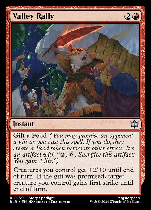 Valley Rally (BLB) — Nonfoil