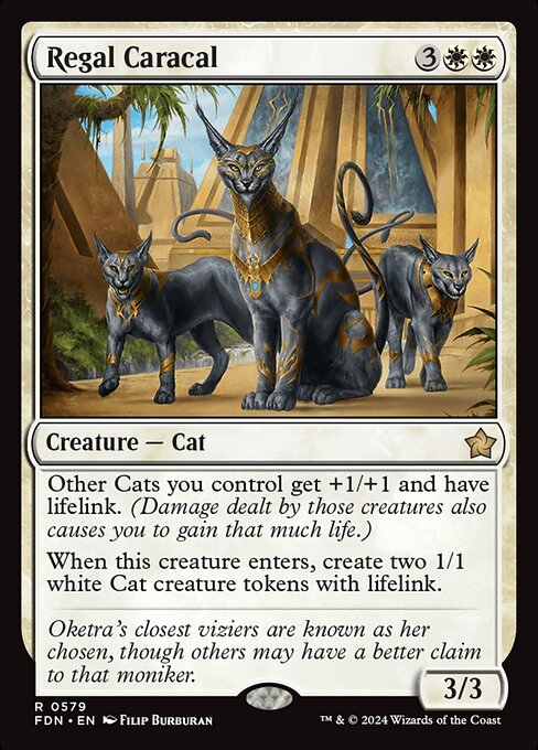 Regal Caracal (FDN) — Nonfoil