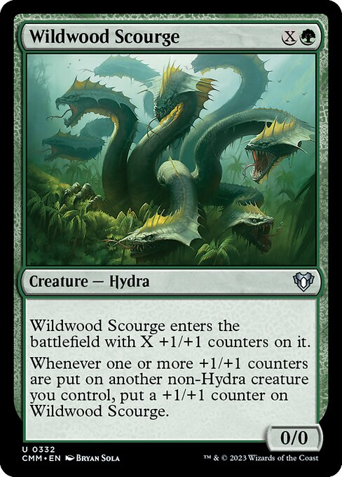 Wildwood Scourge (CMM) — Foil