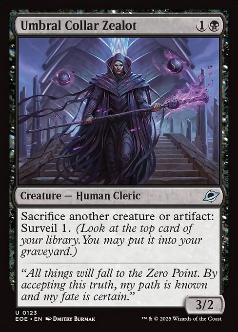 Umbral Collar Zealot (EOE) — Foil