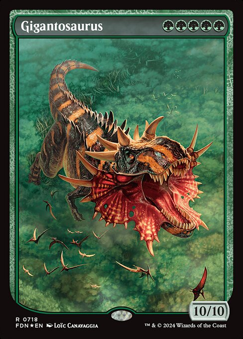 Gigantosaurus (FDN) — Foil