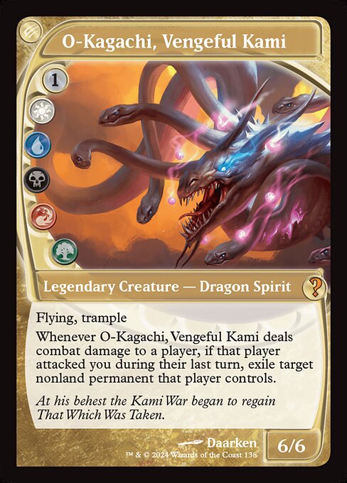 O-Kagachi, Vengeful Kami (MB2) — Nonfoil