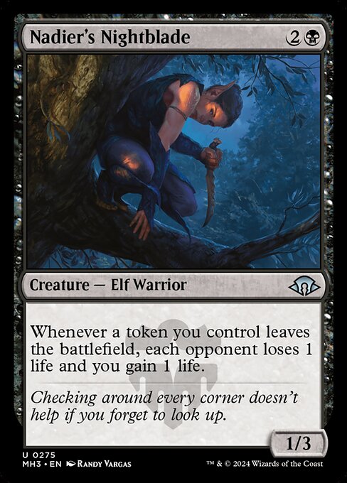Nadier's Nightblade (MH3) — Nonfoil