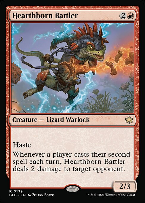 Hearthborn Battler (BLB) — Nonfoil