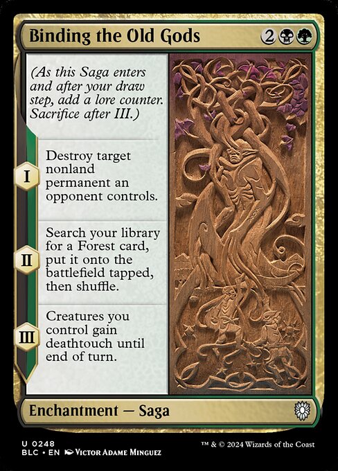 Binding the Old Gods (BLC) — Nonfoil