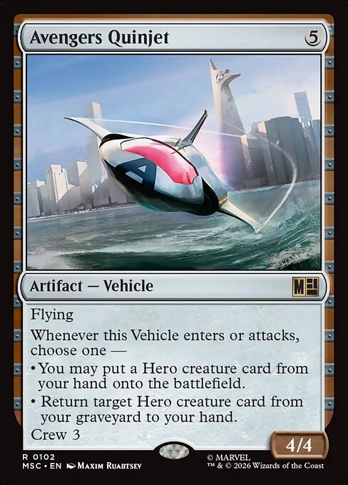 Avengers Quinjet (MSC) — Nonfoil