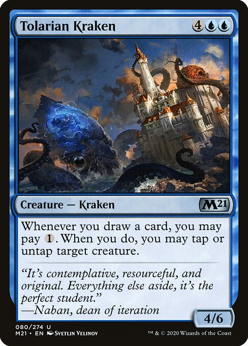Tolarian Kraken (M21) — Nonfoil