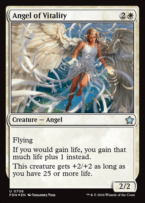 Angel of Vitality (FDN) — Foil