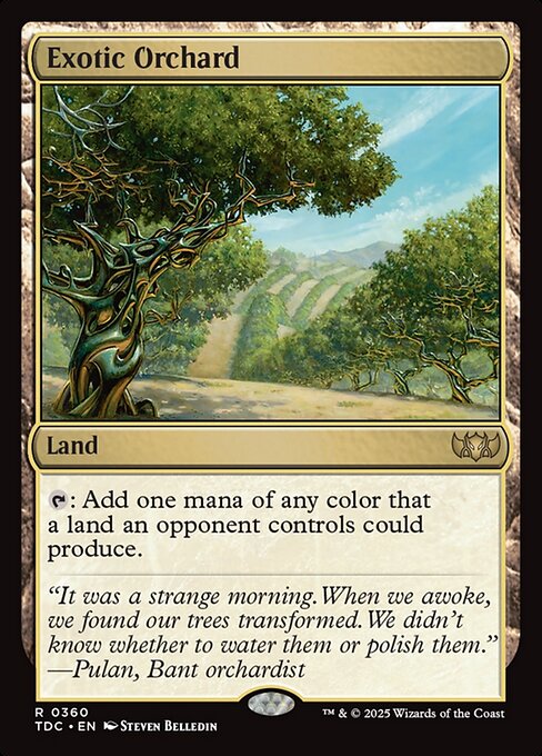 Exotic Orchard (TDC) — Nonfoil