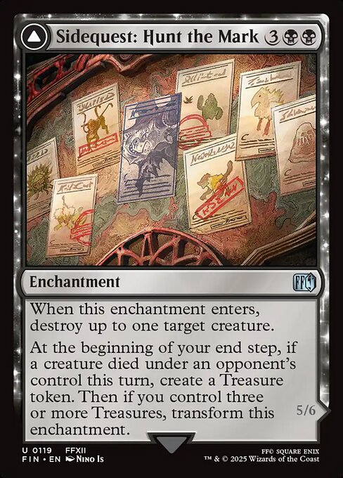 Sidequest: Hunt the Mark // Yiazmat, Ultimate Mark (FIN) — Nonfoil