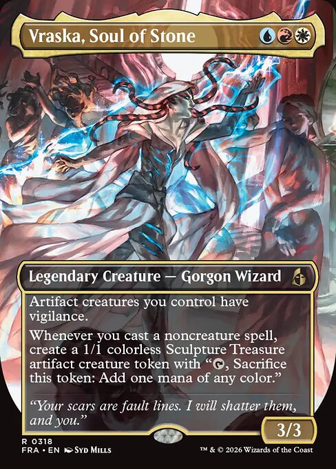Vraska, Soul of Stone (FRA) — Foil