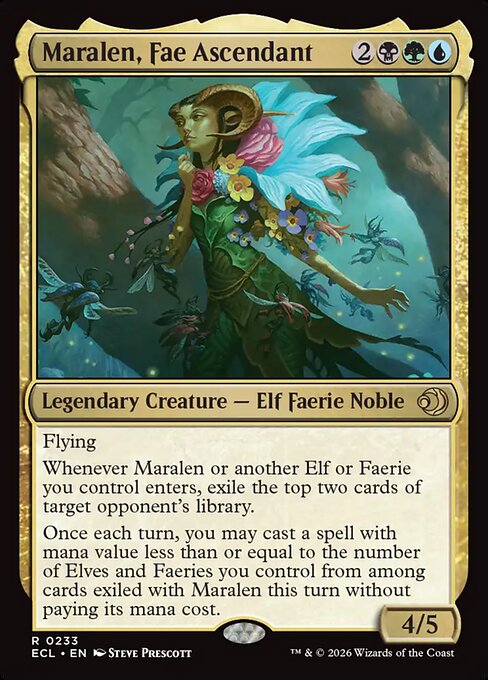 Maralen, Fae Ascendant (ECL) — Foil