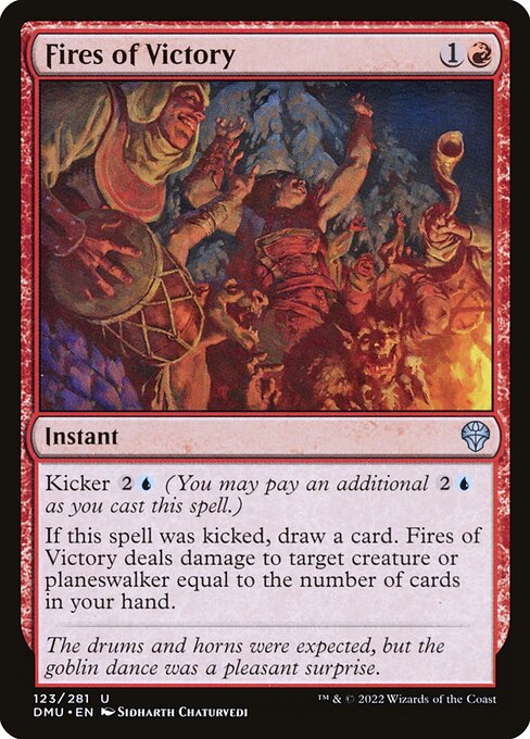 Fires of Victory (DMU) — Foil