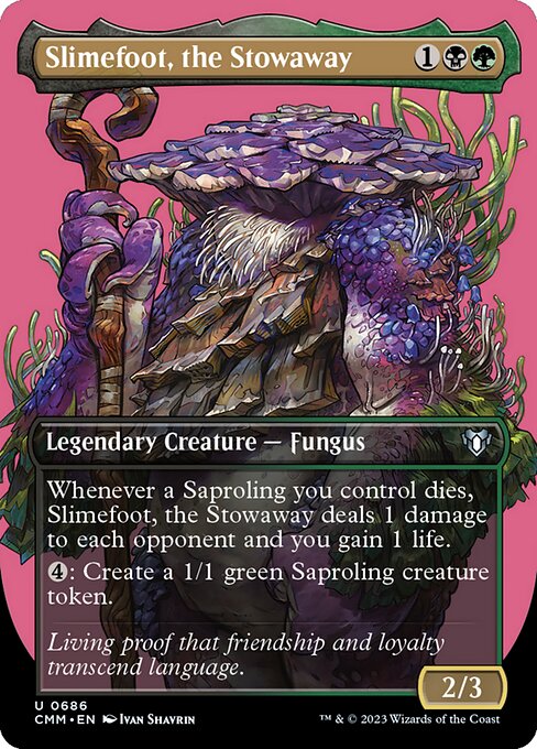 Slimefoot, the Stowaway (CMM) — Nonfoil