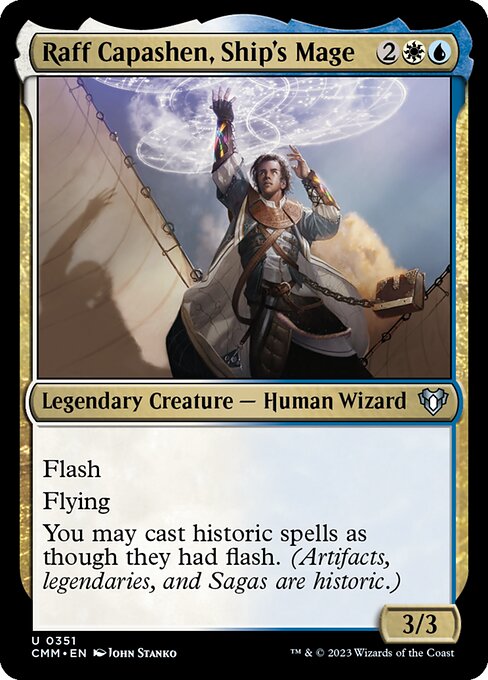 Raff Capashen, Ship's Mage (CMM) — Foil