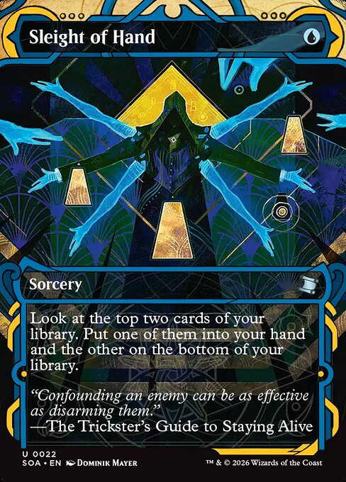 Sleight of Hand (SOA) — Nonfoil