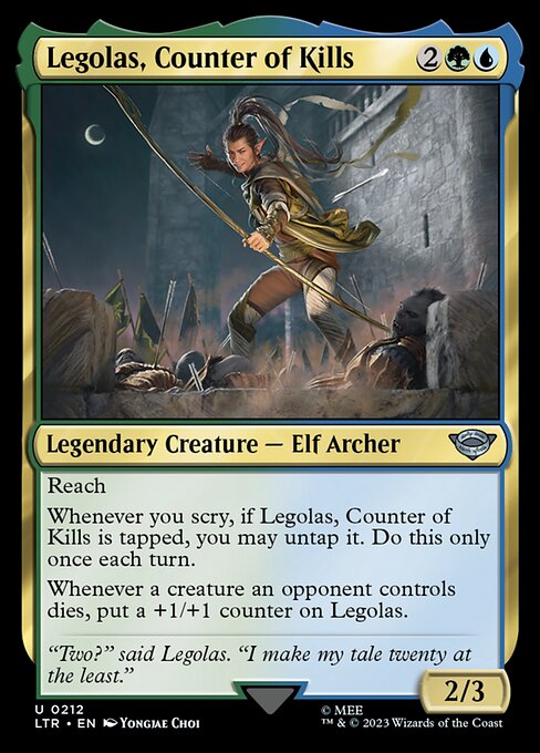 Legolas, Counter of Kills (LTR) — Nonfoil