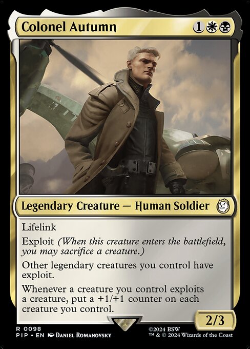 Colonel Autumn (PIP) — Nonfoil