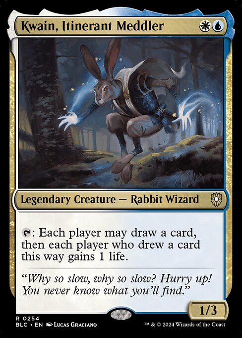 Kwain, Itinerant Meddler (BLC) — Nonfoil