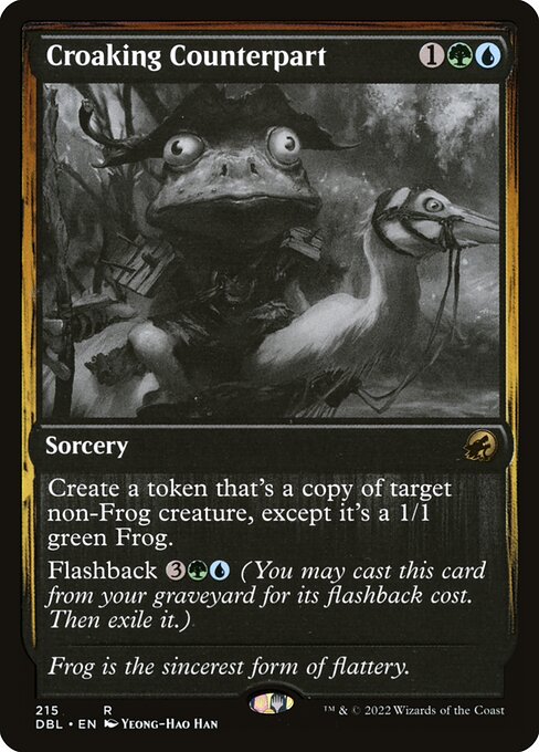 Croaking Counterpart (DBL) — Nonfoil