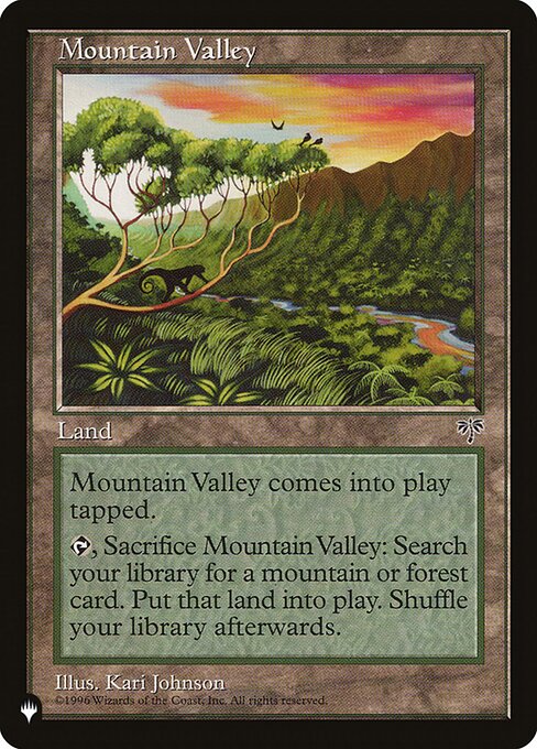 Mountain Valley (PLST) — Nonfoil
