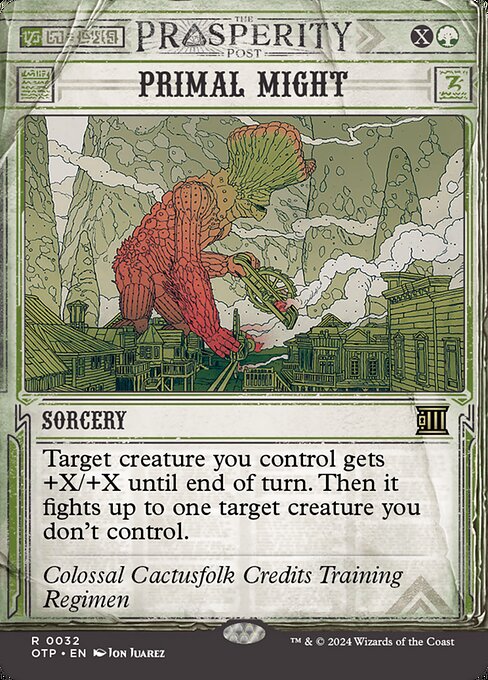 Primal Might (OTP) — Foil