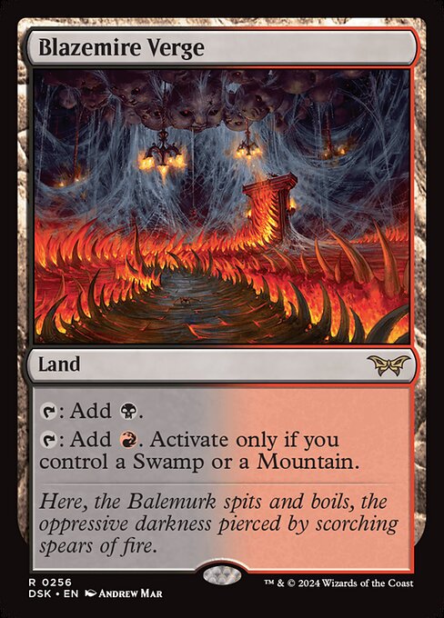 Blazemire Verge (DSK) — Nonfoil