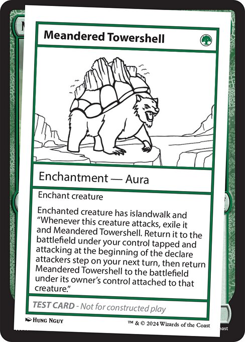 Meandered Towershell (MB2) — Nonfoil