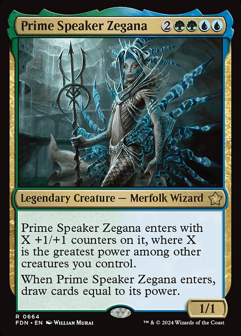 Prime Speaker Zegana (FDN) — Nonfoil