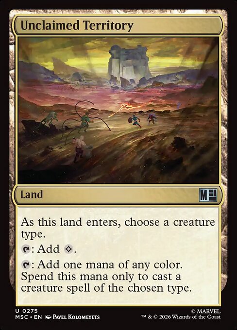 Unclaimed Territory (MSC) — Nonfoil