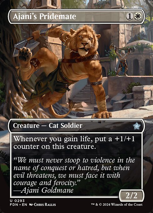 Ajani's Pridemate (FDN) — Nonfoil