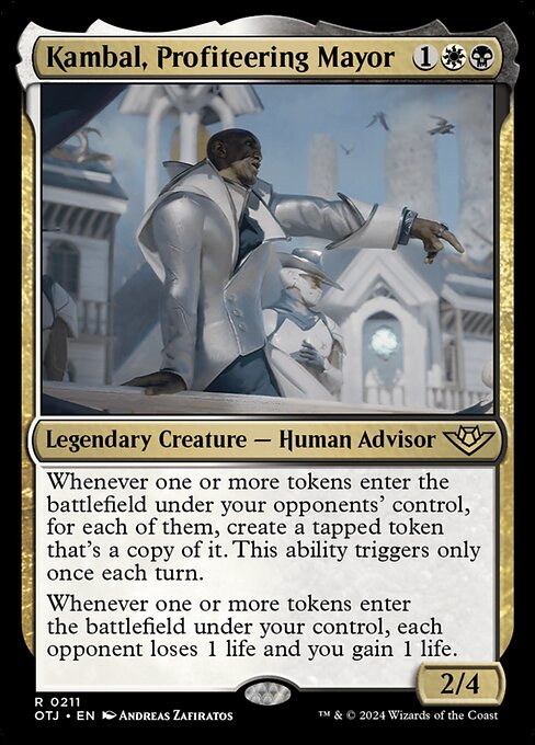 Kambal, Profiteering Mayor (OTJ) — Nonfoil