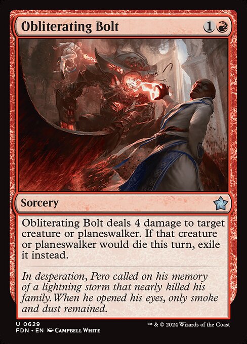 Obliterating Bolt (FDN) — Nonfoil