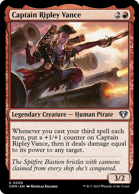 Captain Ripley Vance (CMM) — Nonfoil