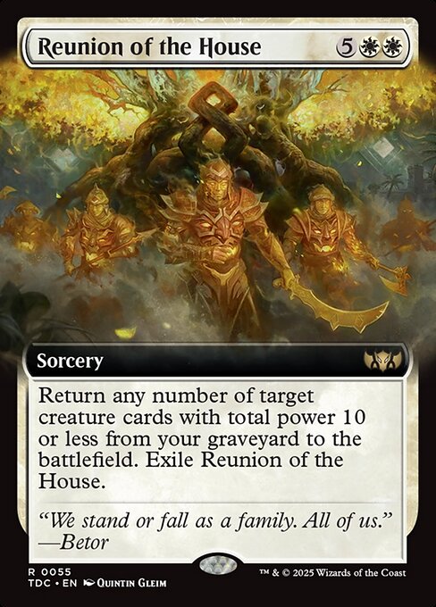 Reunion of the House (TDC) — Nonfoil