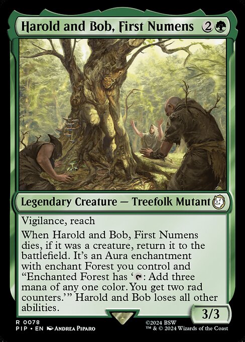 Harold and Bob, First Numens (PIP) — Nonfoil