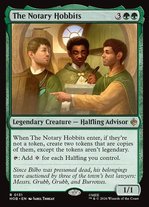 The Notary Hobbits (HOB) — Nonfoil