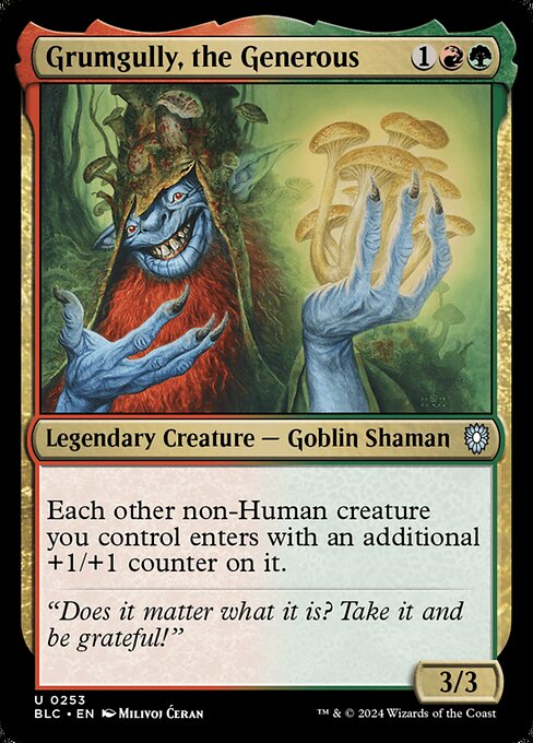 Grumgully, the Generous (BLC) — Nonfoil