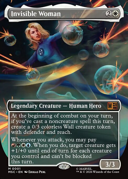 Invisible Woman (MSC) — Foil